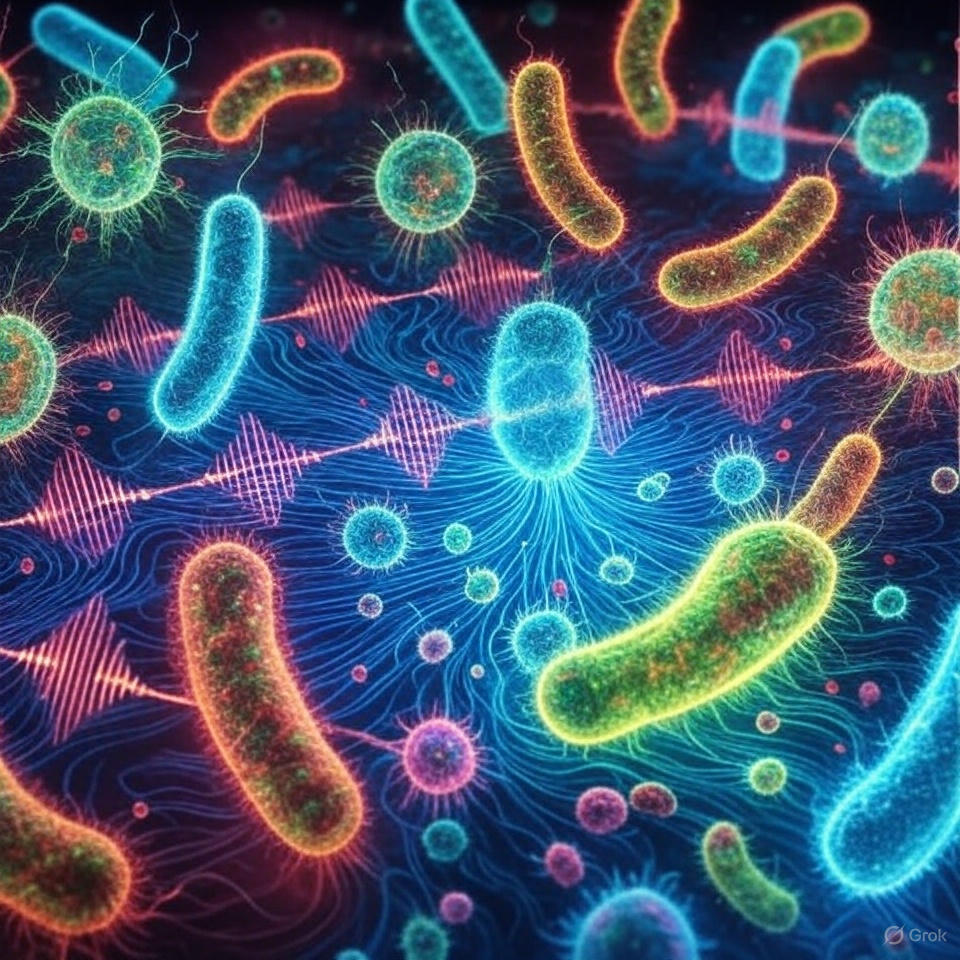 Bacteriën communiceren op 3.5GHz