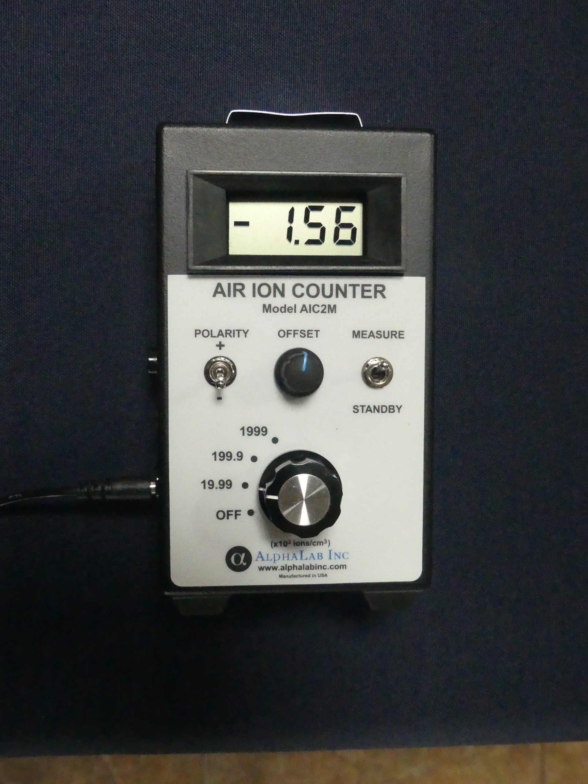 AlphaLab ionenmeter