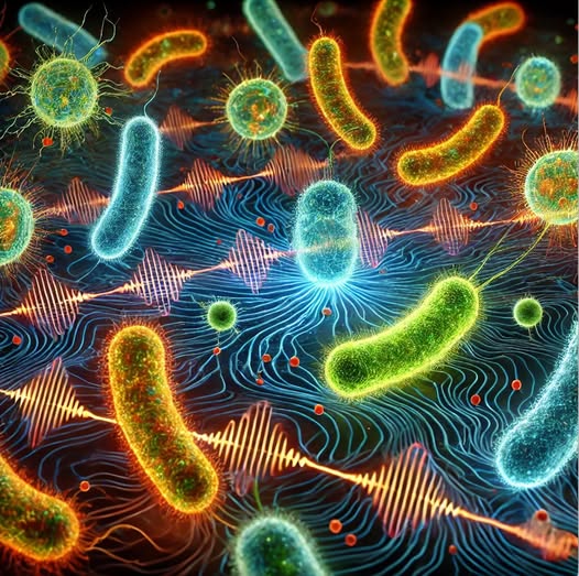 Bacteriën communiceren op 3.5GHz