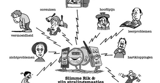 Veel meer mensen hebben last van straling