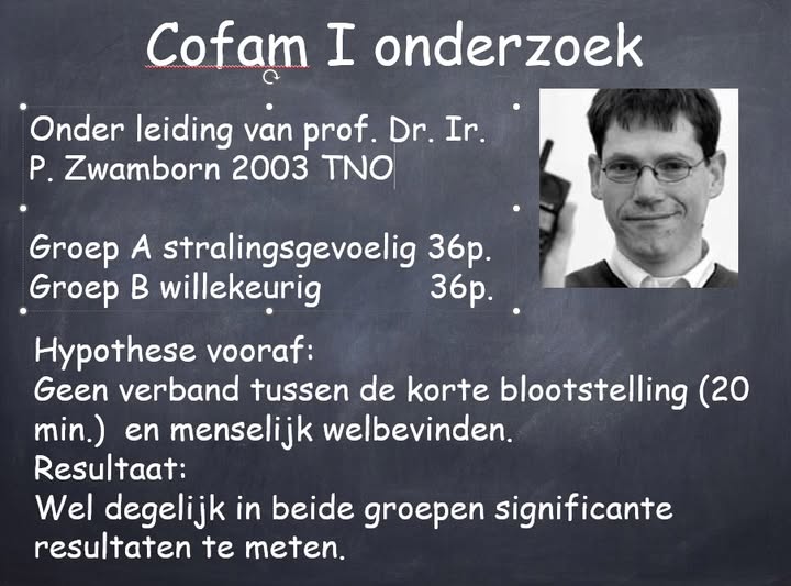 Manipulatie bij COFAM onderzoek