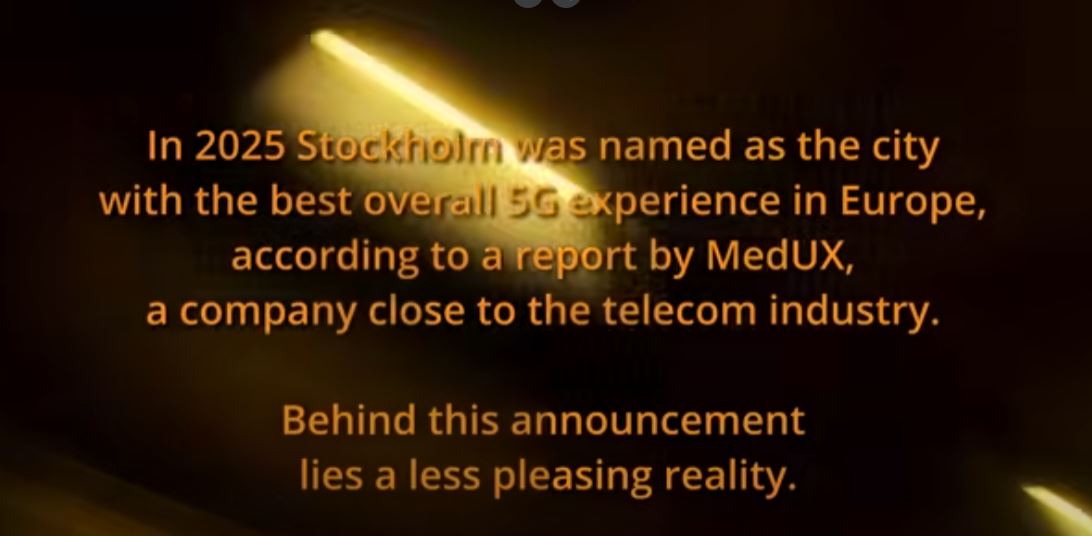 Stockholm als beste 5G stad