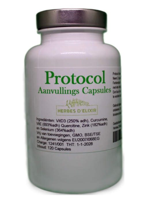 Protocol aanvullings capsules 120 capsules