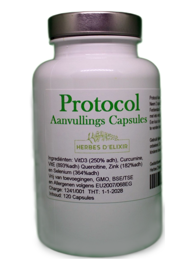 Protocol aanvullings capsules 120 capsules