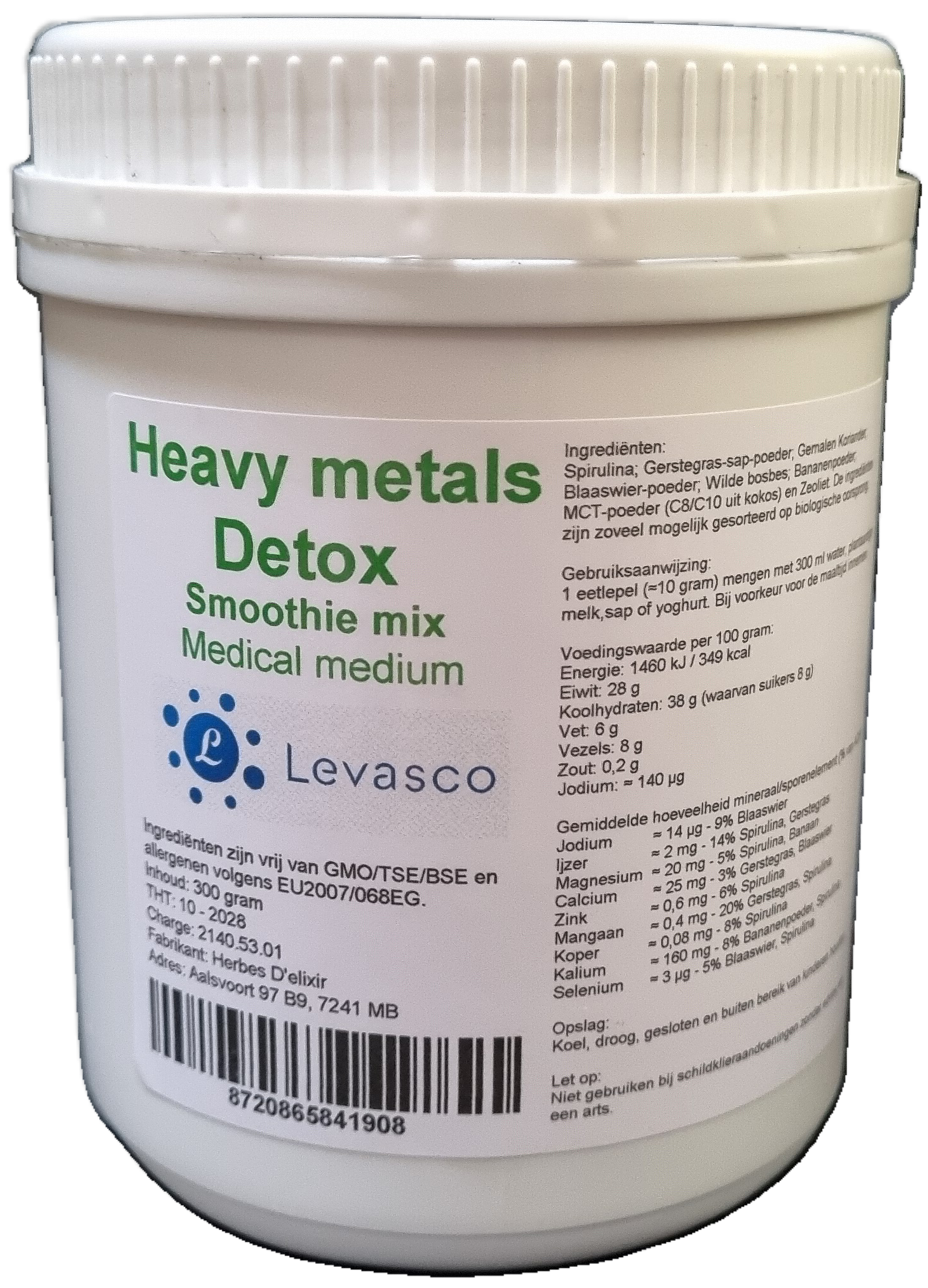 Heavy metals Detox 300 gram