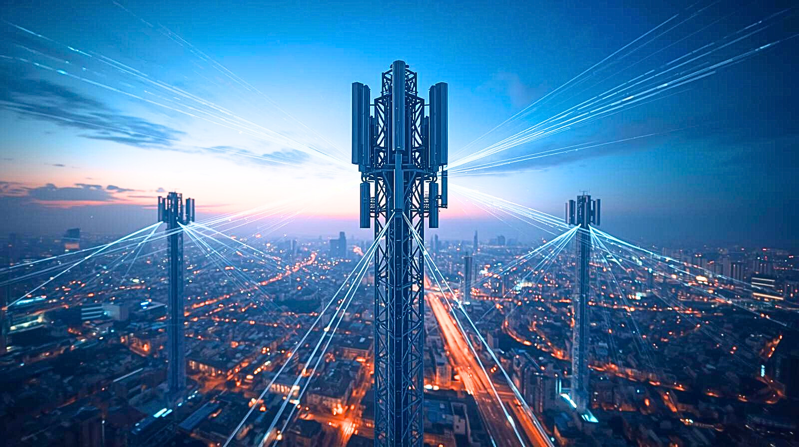 Beamforming van 5G zendmasten en van wifi