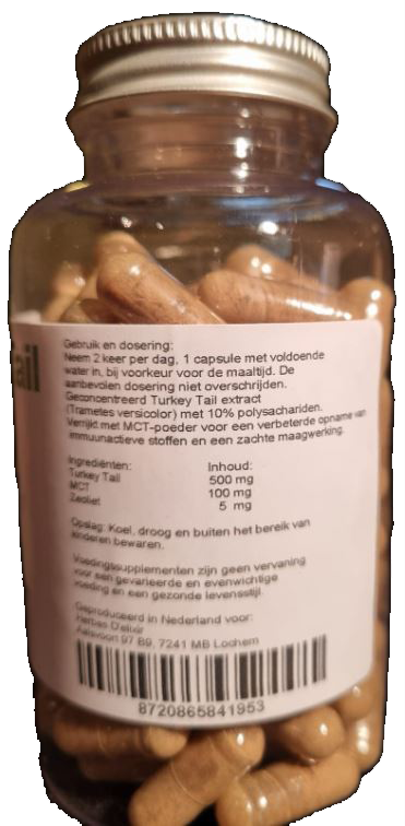 Turkey Tail extract (Yun Zhi) - Afbeelding 2