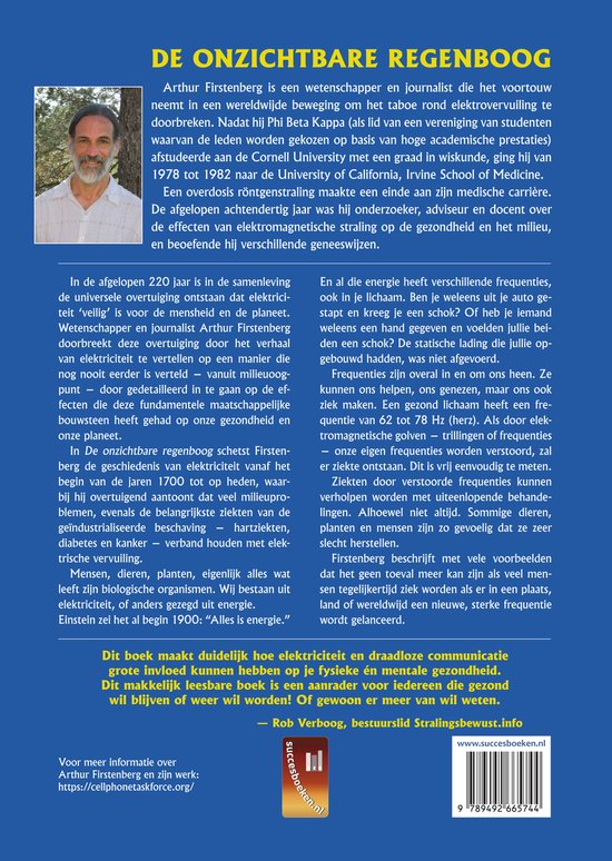 Boek Arthur Firstenberg - Onzichtbare Regenboog - Afbeelding 2