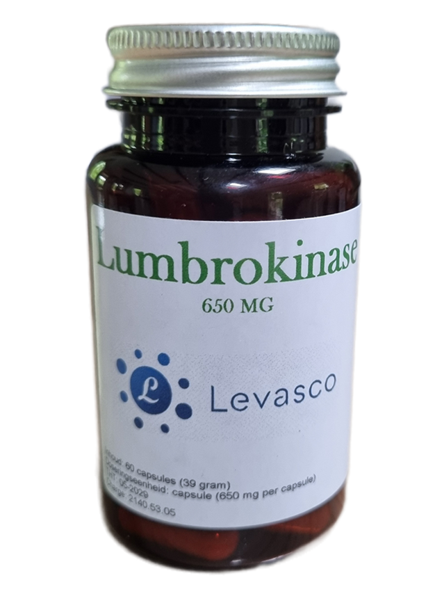 Lumbrokinase Capsules 650 mg – 60 capsules